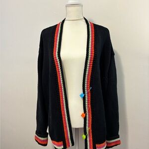 Teddy Fresh Safety Pin Knit Cardigan